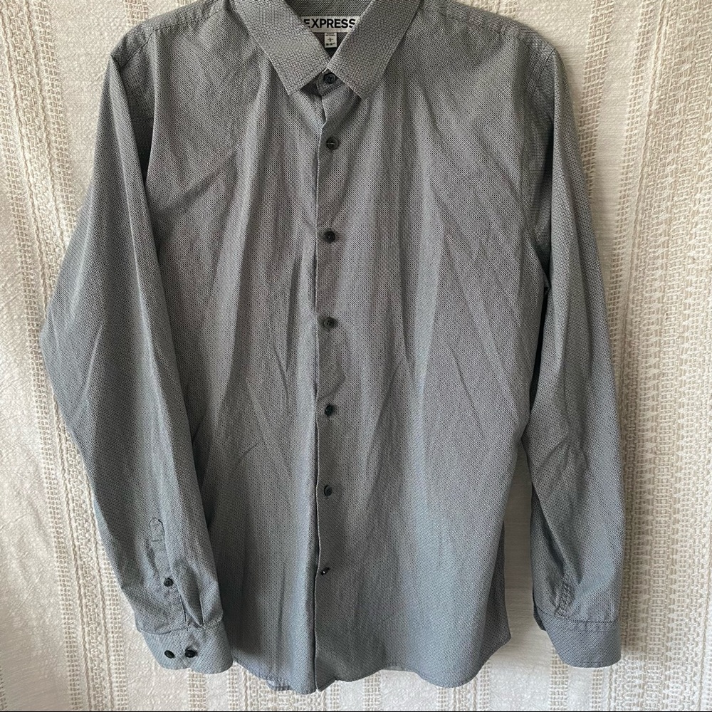 Men’s Express Extra Slim Fit Dress Shirt